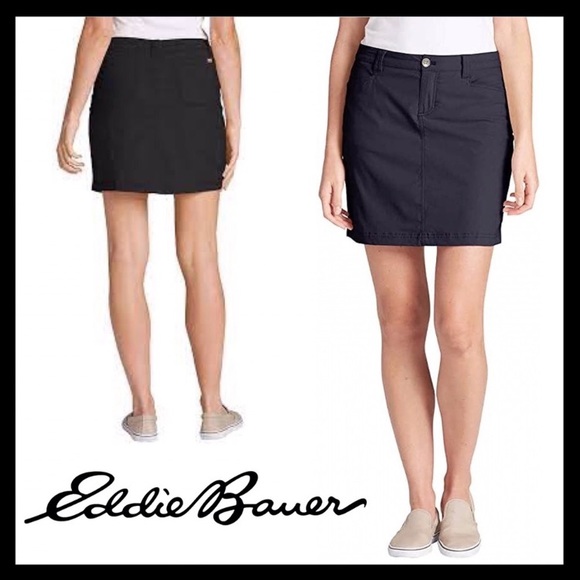 Eddie Bauer Blue Women's Adventurer Skort, Size 10 - Picture 1 of 7